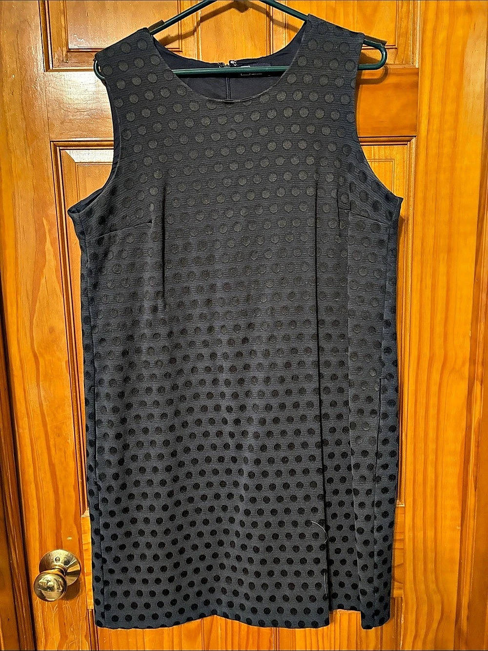 GAP Polka Dot Mini Dress in Navy XL